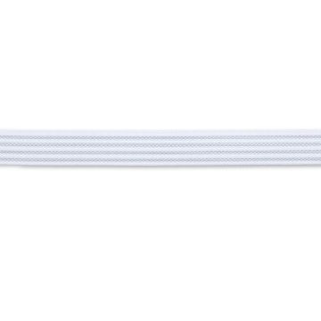 PRYM Elastisch tailleband nonslip 25mm wit 10m 996404