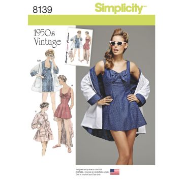 Simplicity patroon 8139 maat 40 t/m 48