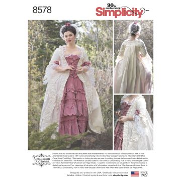 Simplicity patroon 8578 maat 30 t/m 38