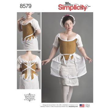 Simplicity patroon 8579 maat 40 t/m 48