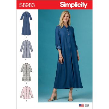 Simplicity patroon 8983 maat 40 t/m 48