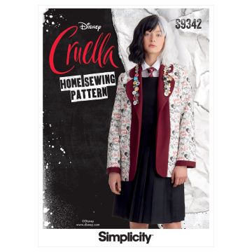 Simplicity patroon 9342 maat 30 t/m 46