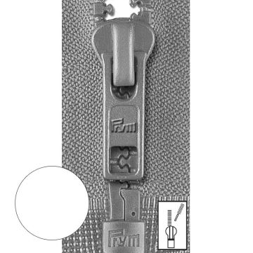 Prym Ritssluiting Kunststof 6mm grof Deelbaar Wit #009 30 cm