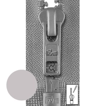 Prym Ritssluiting Kunststof 6mm grof Deelbaar Zilvergrijs #016 30 cm