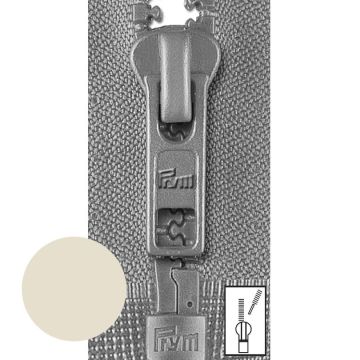 Prym Ritssluiting Kunststof 6mm grof Deelbaar Ecru #089 45 cm