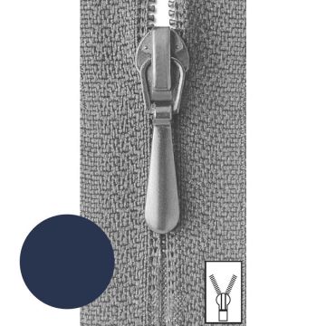 Prym Ritssluiting Kunststof 4mm (niet deelbaar) Marine #210 60 cm
