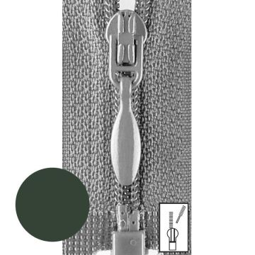 Prym Ritssluiting Kunststof 4mm Deelbaar Donker Groen #461 40 cm