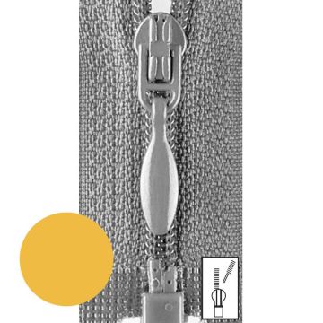 Prym Ritssluiting Kunststof 4mm Deelbaar Geel #645 40 cm