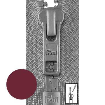 Prym Ritssluiting Kunststof 6mm grof Deelbaar Bordeaux #750 45 cm