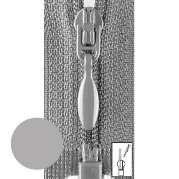 Prym Ritssluiting Kunststof 4mm Deelbaar Midden Grijs #004 45 cm