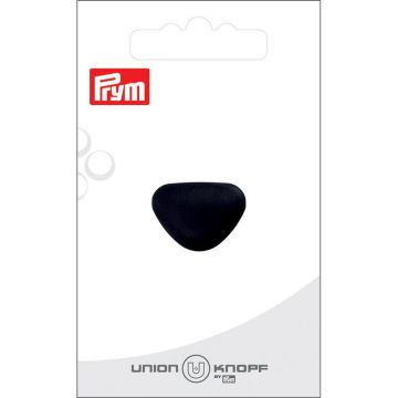 Knoop neus 22mm zwart 1st