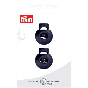 Koordstopper 1 gat 20mm marine 2st