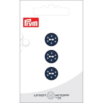 Kunststof Star 12mm blauw 3st