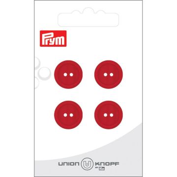 Kunststof 15mm rood 4st