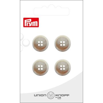 Kunststof 15mm beige 4st