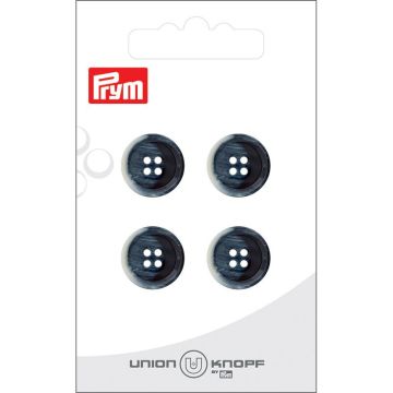 Kunststof 15mm blauw 4st