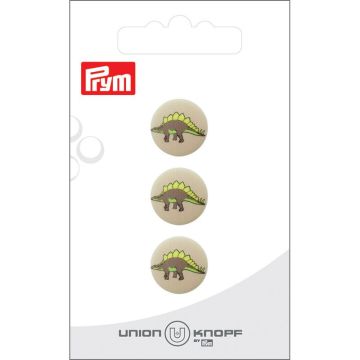 Knoop Kunststof Dino 15mm multi 3st