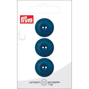 Knoop Kunststof 20mm petrol 3st