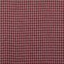 Flanel stof bedrukt Ruitje warm rood