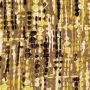 Viscose Twill stof paint splash oker