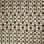 Retro Geometric Blocks Oker-Zwart