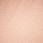 Raincoat print dots zalmroze
