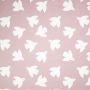 Raincoat print vogels oudroze