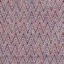 Bouclé Tweed Melange Rood-Blauw