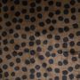 Double Soft Fleece Stippen Zwart-Ecru