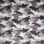 Double Soft Fleece Camouflage grijs