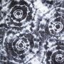 Gewatteerde Tie-Dye Zwart-Wit