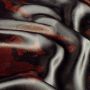 Satijn abstract zwart-roest