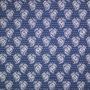 Double face jacquard Indiase Buta blauw