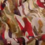 Bubbel viscose fantasie oudroze