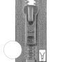 Prym Ritssluiting Kunststof 6mm grof (niet deelbaar) Wit #009 16 cm