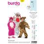 Burda patroon 2502 maat 92 t/m 122