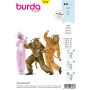 Burda patroon 3576 maat 38 t/m 48