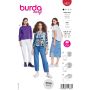 Burda patroon 5831 maat 34 t/m 48