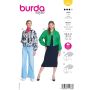 Burda patroon 5846 maat 34 t/m 44