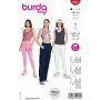 Burda patroon 5852 maat 34 t/m 48