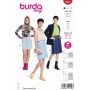 Burda patroon 5857 maat 34 t/m 48