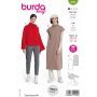 Burda patroon 5880 maat 34 t/m 44