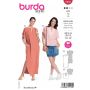 Burda patroon 5894 maat 34 t/m 44