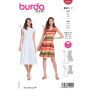 Burda patroon 5901 maat 34 t/m 44