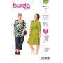 Burda patroon 6038 maat 44 t/m 54
