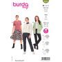 Burda patroon 6053 maat 34 t/m 48