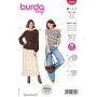 Burda patroon 6059 maat 34 t/m 44