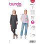 Burda patroon 6077 maat 34 t/m 44