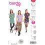 Burda patroon 6087 maat 34 t/m 44