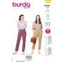 Burda patroon 6101 maat 34 t/m 44